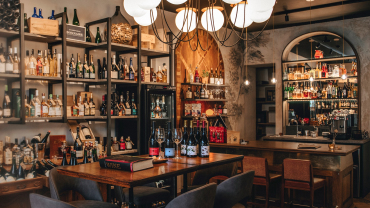 Vyno Vieta, a wine bar in Vilnius, Lithuania.