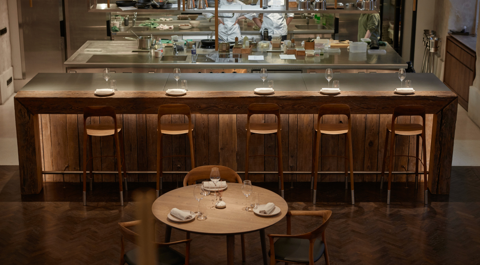 Nineteen18, a restaurant in Vilnius, Lithuania.
