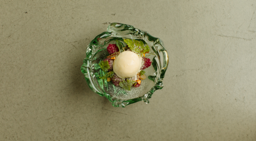 Dish served at restaurant K2, Oslo, Norway.