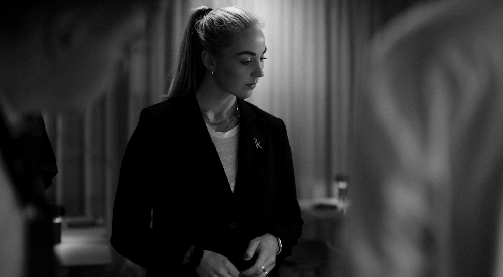 Sommelier at restaurant K2, Oslo, Norway.