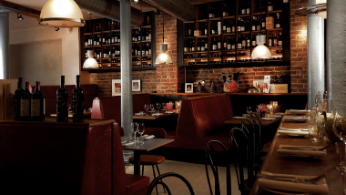 St. Vincent, a restaurant and wine bar in Newcastle upon Tyne, UK.