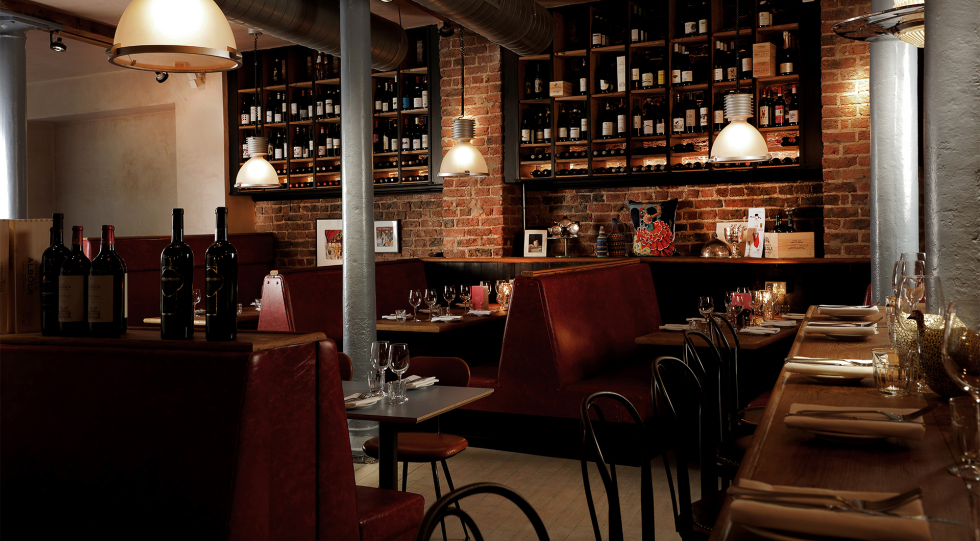 St. Vincent, a restaurant and wine bar in Newcastle upon Tyne, UK.