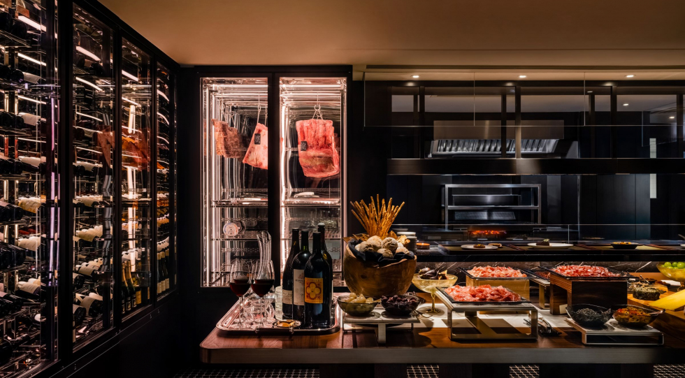 Regent The Steakhouse, a restaurant and hotel in Hong Kong SAR, Greater China.