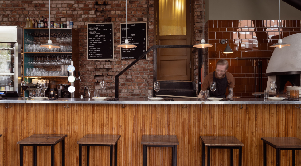 Robb, a restaurant and wine bar in Gothenburg, Sweden.