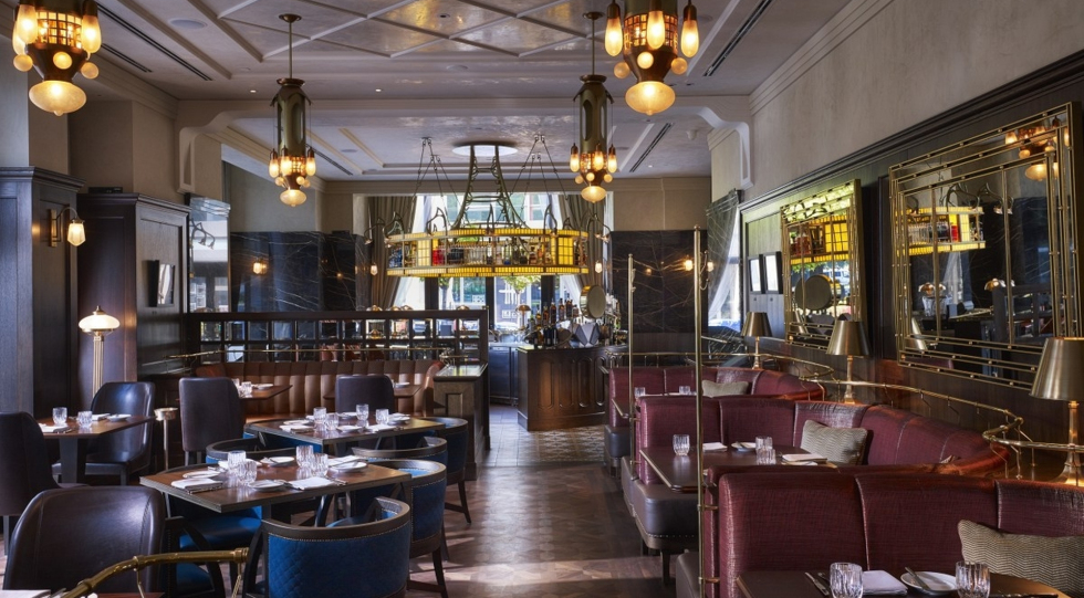 KOLLÁZS Brasserie & Bar, a restaurant and hotel in Budapest, Hungary.