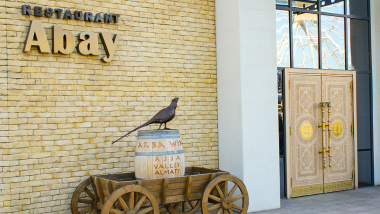 Abay & Inzhu, a restaurant in Almaty, Kazakhstan.