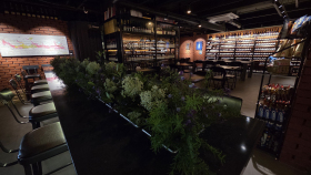 Interior of Wine Clubhouse.