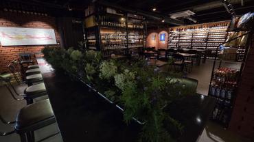 Interior of Wine Clubhouse.