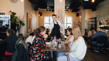 Allmuen Bistro, a restaurant in Bergen, Norway.