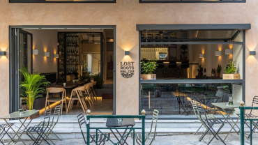 Lost Roots, a wine bar in Athens, Greece.