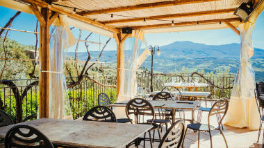 Vineria Aperta, a restaurant in Montalcino, Italy.
