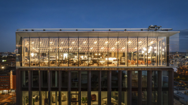 Exterior of restaurant Demo, Helsinki, Finland.