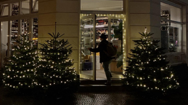 Exterior of 8000 Vintages, Berlin, Germany.
