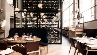 Bronda, a wine bar and restaurant in Helsinki, Finland.