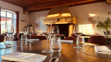 La Maison des Beaujolais, a restaurant in Belleville-en-Beaujolais, France.