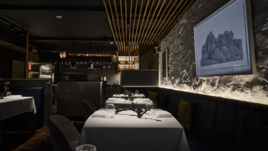 Liath Restaurant, a restaurant in Dublin, Ireland.