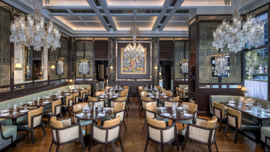 Jamavar Restaurant, a restaurant in Dubai, United Arab Emirates.