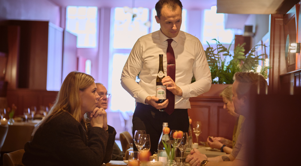 Restaurant Blumé, a restaurant in Groningen, Netherlands.