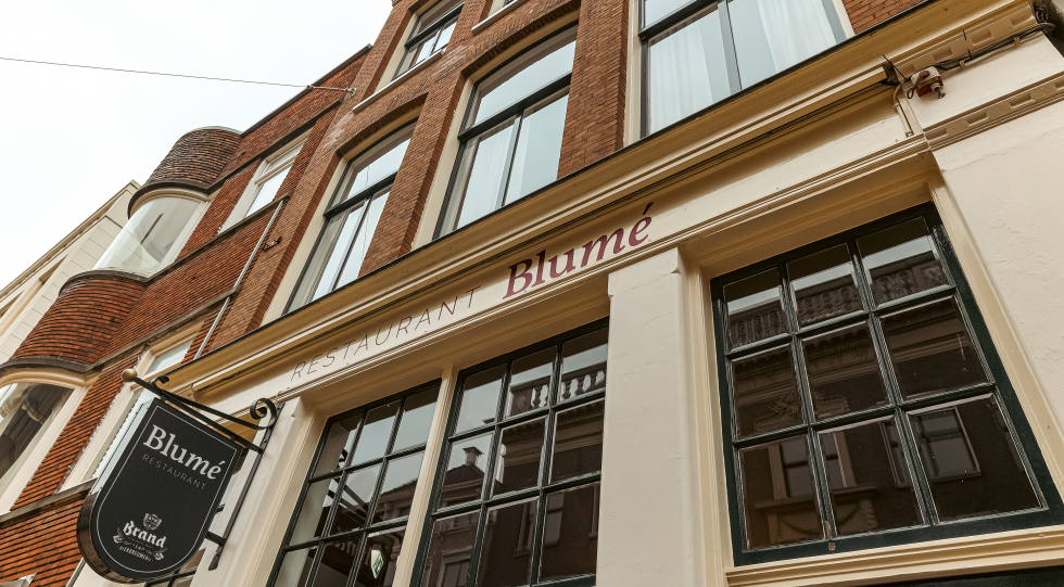 Restaurant Blumé, a restaurant in Groningen, Netherlands.
