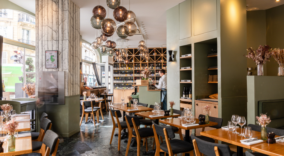Gegeor, a restaurant in Paris, France.