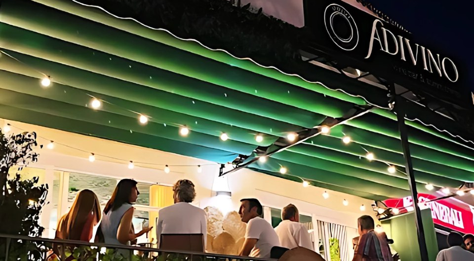 Adivino Wine Bar, a restaurant and wine bar in Marbella, Spain.