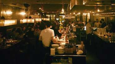 Buvette Chez Simone, a wine bar in Montreal, Canada.