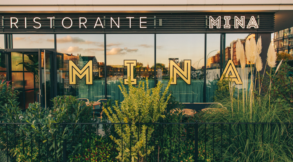 MINA Ristorante, a restaurant in Berlin, Germany.