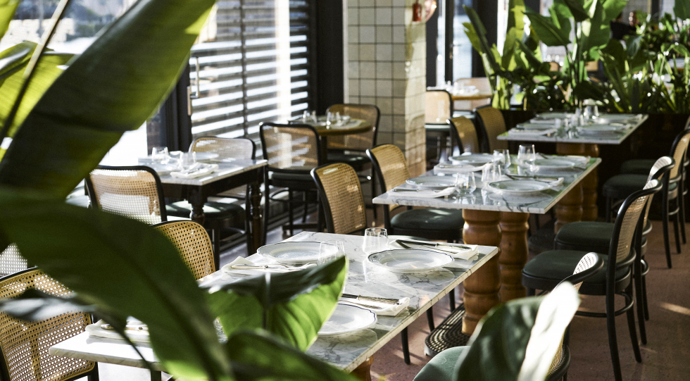 MINA Ristorante, a restaurant in Berlin, Germany.