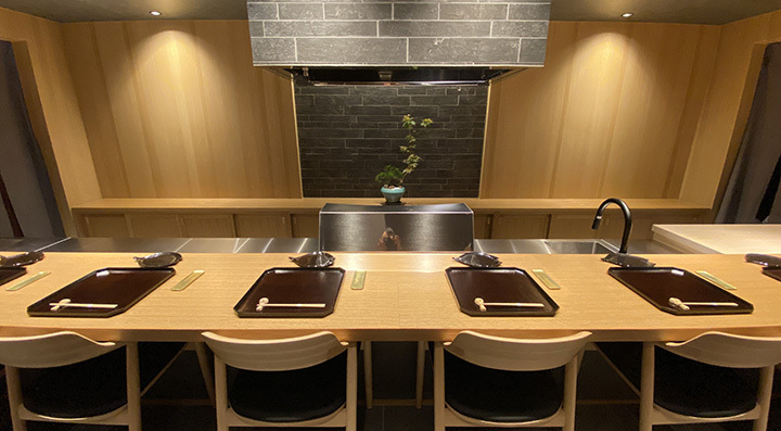 Tenyoshi, a restaurant in Hiroshima, Japan.