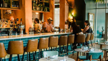 Bar Parisette, a restaurant in Chicago, USA.