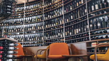 Vinoteka Decanter, a wine bar in Belgrade, Serbia.