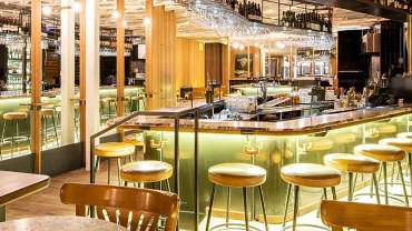 Rouge-Gorge, a wine bar in Montreal, Canada.