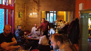 Kano, a restaurant and wine bar in Kragujevac, Serbia.