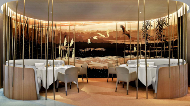 L’Auberge de l’Ill, a restaurant in Illhaeusern, France.