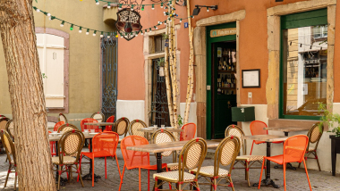 L'Un des Sens, a restaurant and wine bar in Colmar, France.