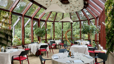 Restaurant Buerehiesel, a restaurant in Strasbourg, France.