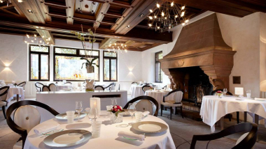 Auberge du Cheval Blanc, a restaurant in Lembach, France.