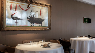 La Table d'Olivier Nasti, a restaurant in Kaysersberg, France.
