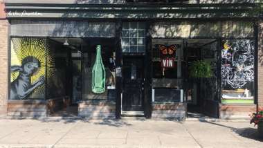 Vin Papillon, a restaurant and wine bar in Montreal, Canada.