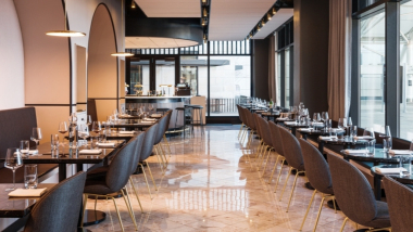 Sunday Vinyl, a restaurant and wine bar in Denver, USA.