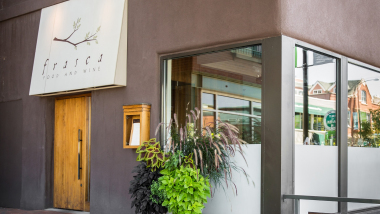 Frasca Food and Wine, a restaurant in Boulder, USA.