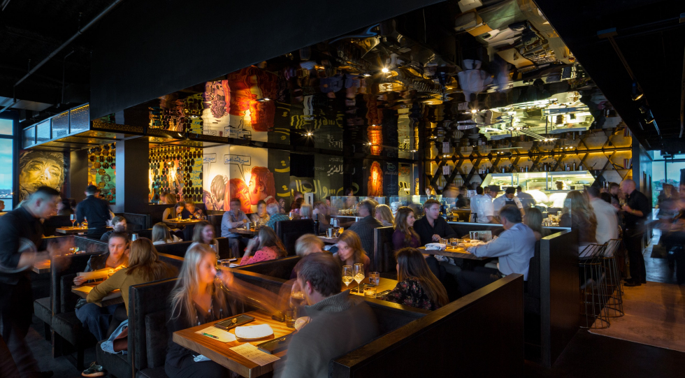 El Five, a restaurant in Denver, USA.