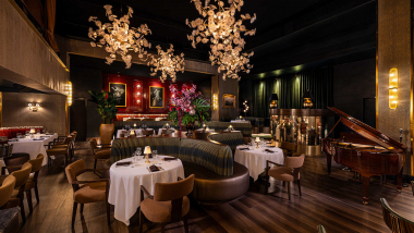 Lafayette Steakhouse, a restaurant in Miami, USA.