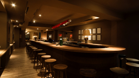 Freundschaft, a wine bar in Berlin, Germany.