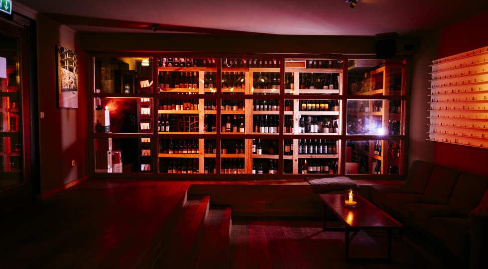 Freundschaft, a wine bar in Berlin, Germany.
