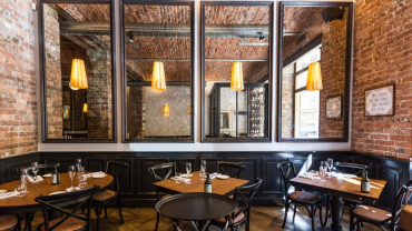 La Finestra in Cucina, a restaurant in Prague, Czech Republic.