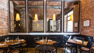 La Finestra in Cucina, a restaurant in Prague, Czech Republic.