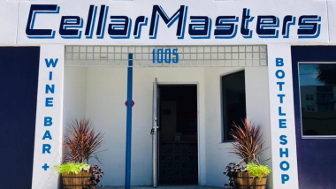 Cellarmasters, a wine bar in St. Petersburg, USA.