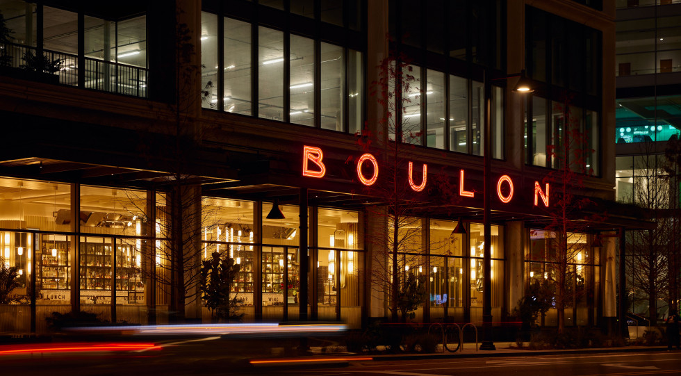 Boulon Brasserie & Bakery, a restaurant in Tampa, USA.