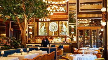 Café Carmellini, a restaurant in New York City, USA.